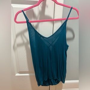 Charlotte Russe Teal Camisole Top